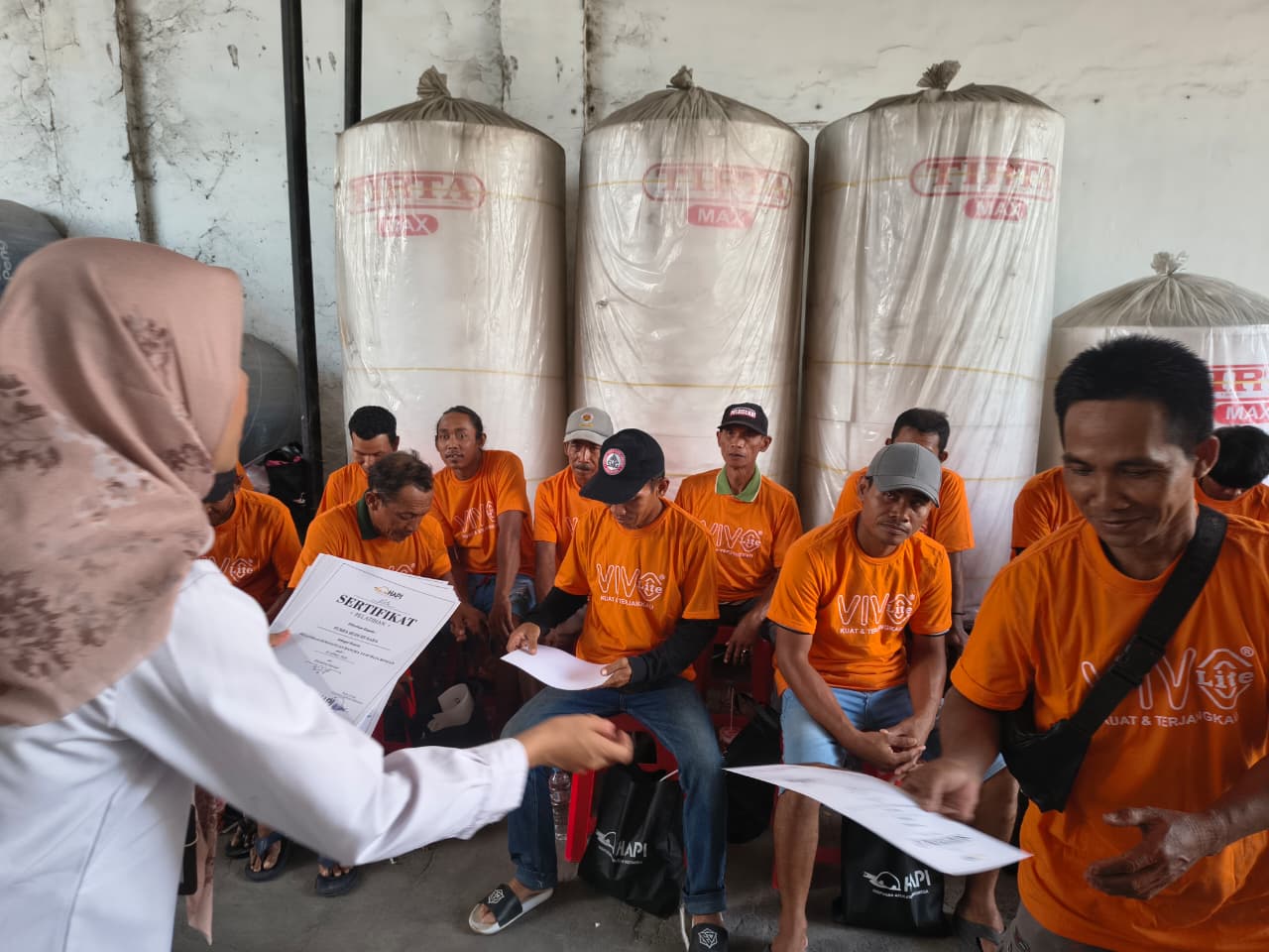 Sertifikat Pelatihan Baja Ringan